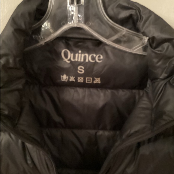 QUINCE SIZE S BLACK LIGHTWEIGHT DOWN PUFFER JACKET - Picture 7 of 10